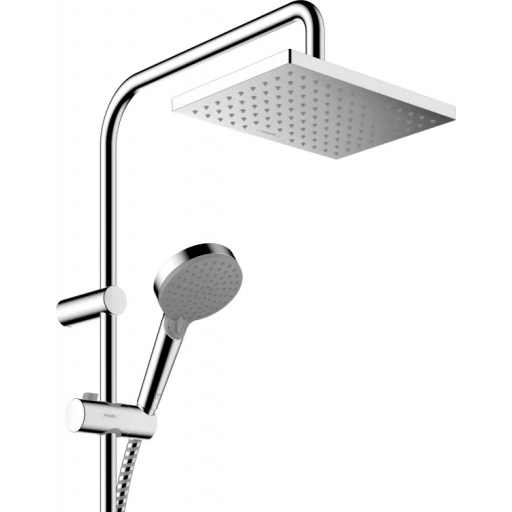 Душевая система HANSGROHE Vernis Shape 26286000 с термостатом хром